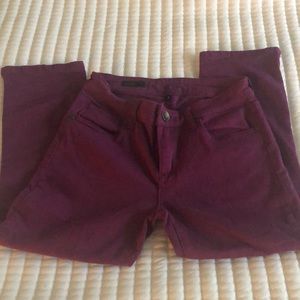 Crop skinny Kut from the Kloth colored denim